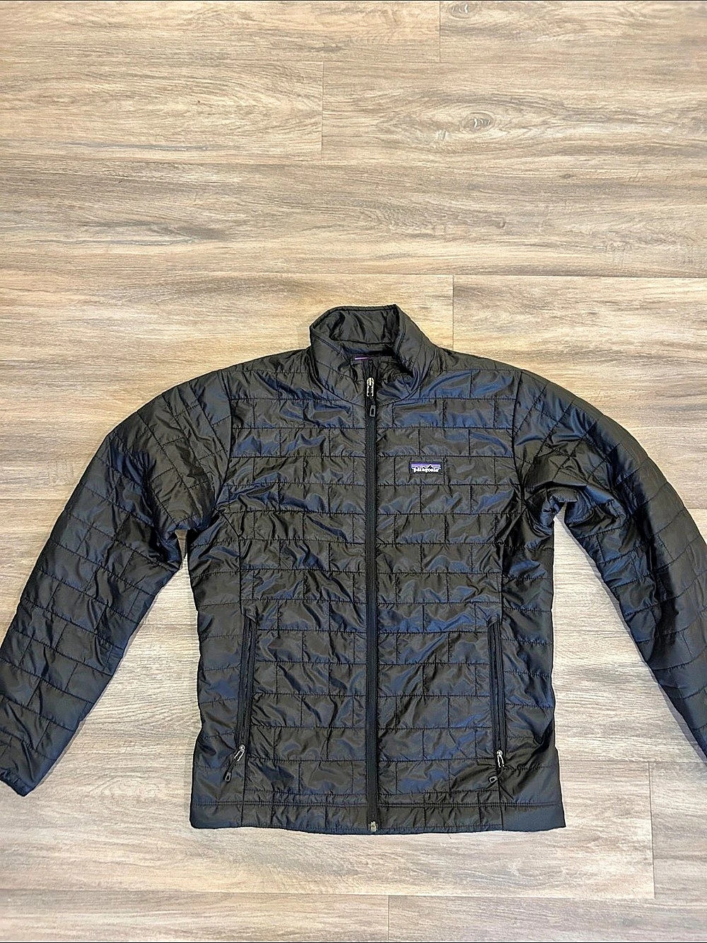Patagonia Men's Nano Puff Down Jacket Quilted Black Medium